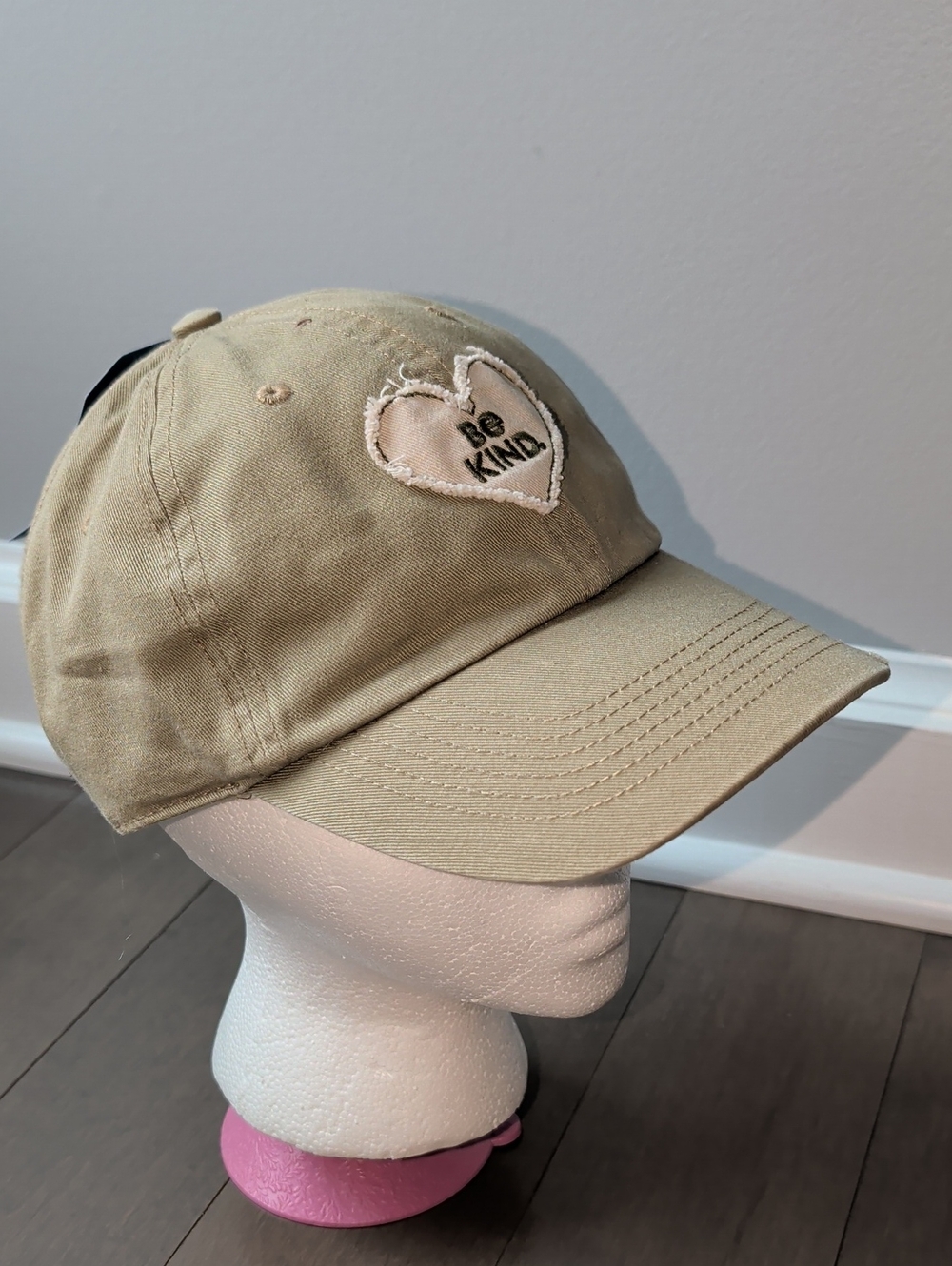 NWT Life Is Good "Tattered" Chill Be Kind Hat, Fatigue Green, One Size